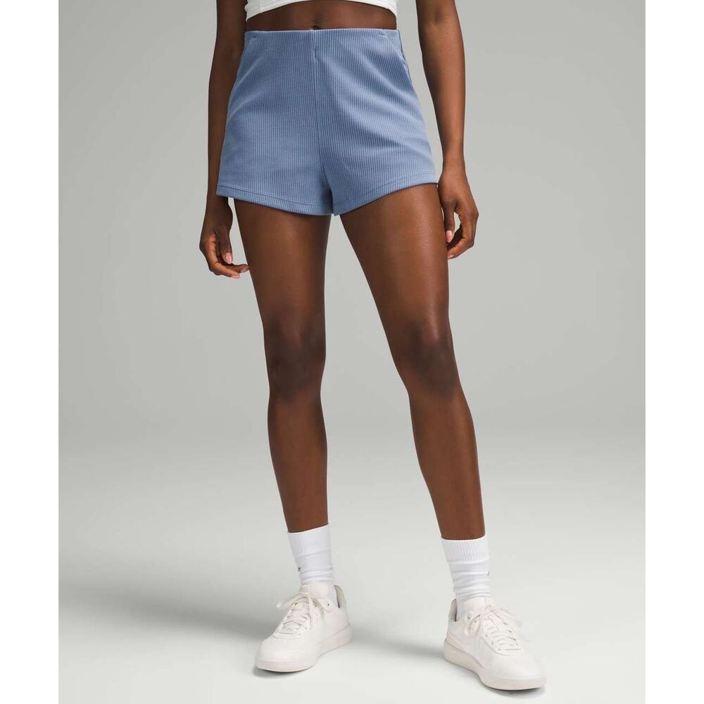 lululemon athletica Light Blue Athletic Shorts